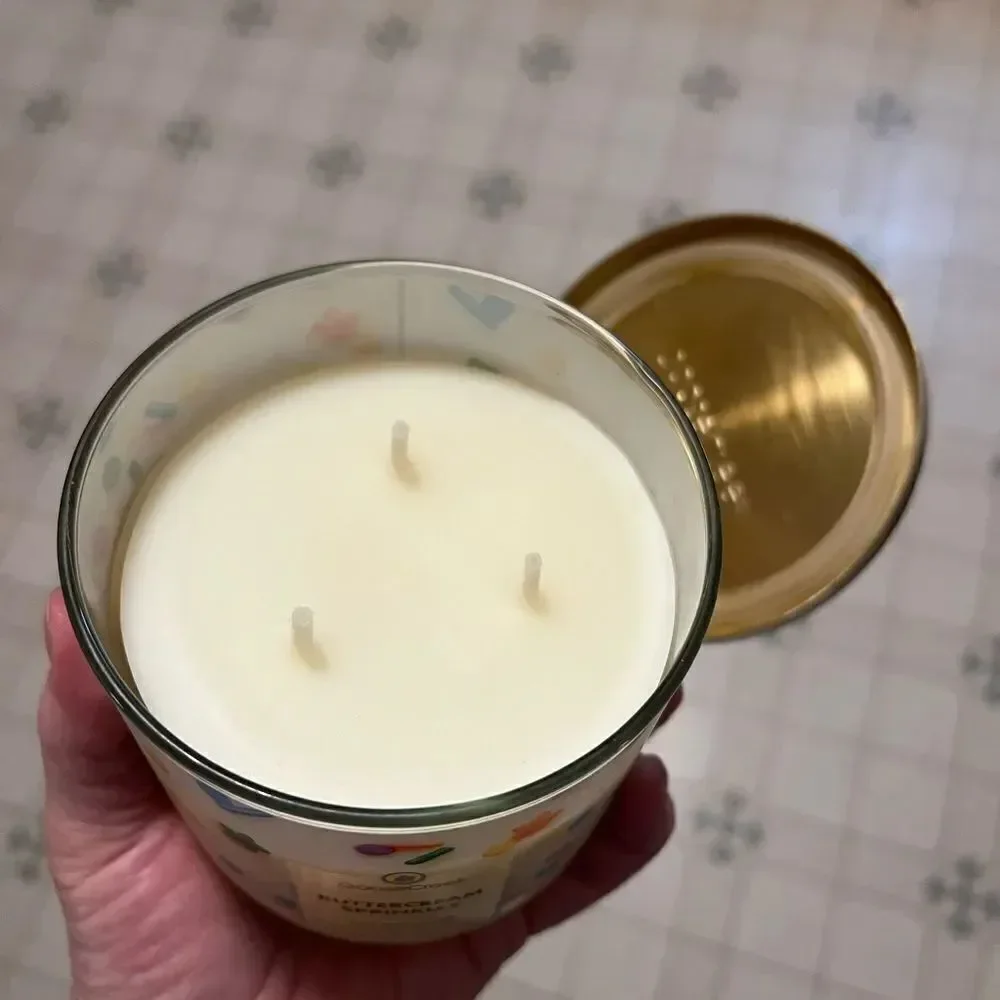 Goose Creek Buttercream Sprinkles 3 Wick Candle 14.5oz